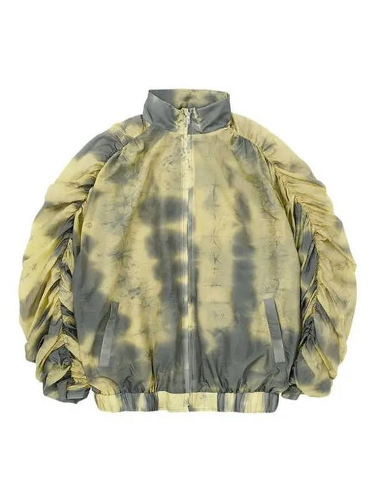 Tie Dye Pleats Jacket YELLOW - AJOBYAJO - BALAAN 1