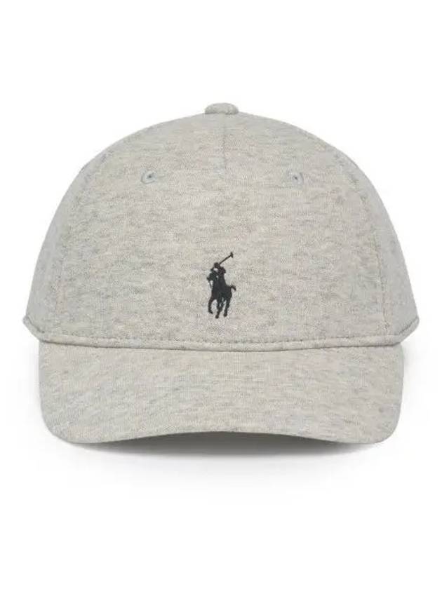 Knit jacquard ball cap gray - POLO RALPH LAUREN - BALAAN 1