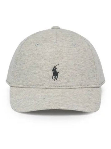 Knit jacquard ball cap gray - POLO RALPH LAUREN - BALAAN 1