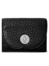 Leather Mini Half Wallet Black - BURBERRY - BALAAN 2