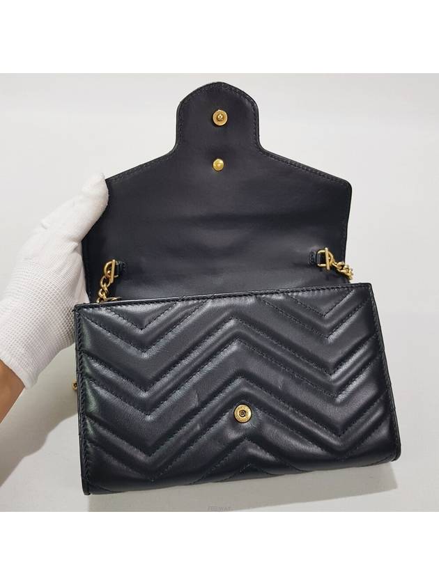 GG Marmont Matelasse mini chain bag 474575 - GUCCI - BALAAN 8