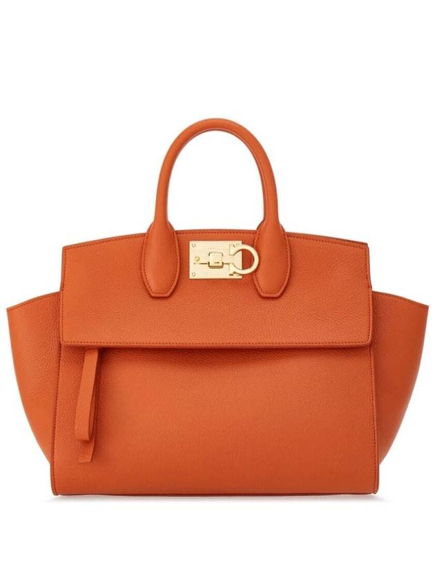 Salvatore Tote Bag 214493 0768795 TERRACOTTA - SALVATORE FERRAGAMO - BALAAN 2