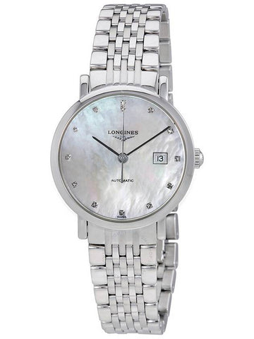 Longines Elegant Mother of Pearl Dial Ladies Watch L43104876 - LONGINES - BALAAN 1