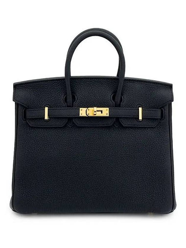 Bulkin 25 black gold engraved B 4HH0347 - HERMES - BALAAN 1