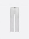 Women's Boyfriend Straight Jeans White - DIOR - BALAAN 2