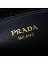 Saffiano Soft Leather Square Cross Bag Black - PRADA - BALAAN 10