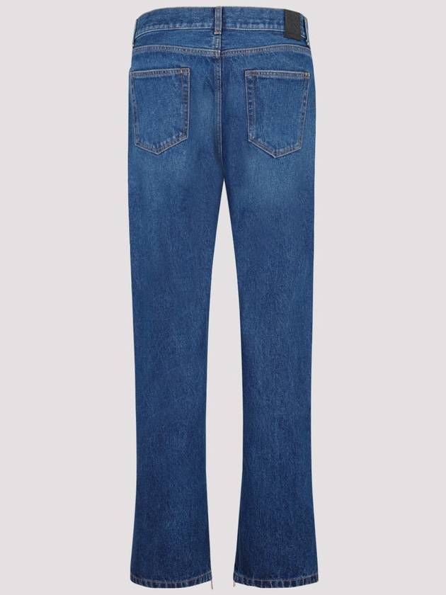 23 fw Blue Denim Jeans OMYA177F23DEN0024400 B0480447243 - OFF WHITE - BALAAN 3