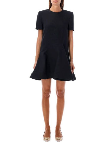 Mini ruffled skirt dress - VALENTINO - BALAAN 1