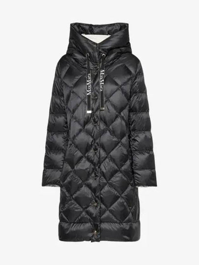 Trecap Drip Proof Canvas Parka Padding Black - MAX MARA - BALAAN 2