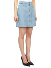 Paula Denim A-line Skirt Wash Indigo - A.P.C. - BALAAN 6