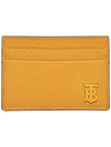 TB Grainy Leather Card Wallet Marigold - BURBERRY - BALAAN 2