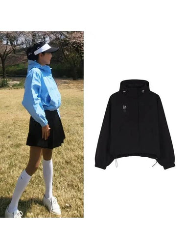 Semi-Cropped Hooded Windbreaker TO4M804W - LUX GOLF - BALAAN 1