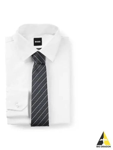 Silk stripe tie 50520270 030 - BOSS - BALAAN 1