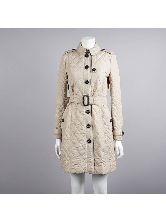 Quilted trench coat - BURBERRY - BALAAN 1