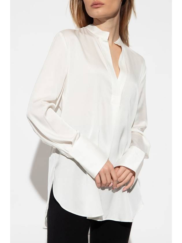 By Malene Birger ‘Mabillon’ Silk Top, Women's, White - BY MALENE BIRGER - BALAAN 3