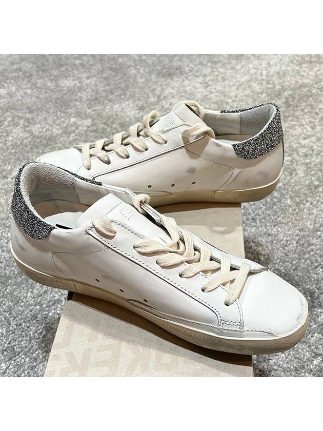 Superstar Glitter Low Top Sneakers White - GOLDEN GOOSE - BALAAN 4