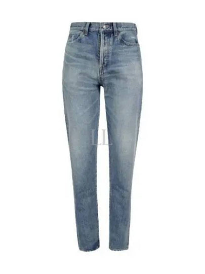 Slim Fit Denim Jeans Blue - SAINT LAURENT - BALAAN 2