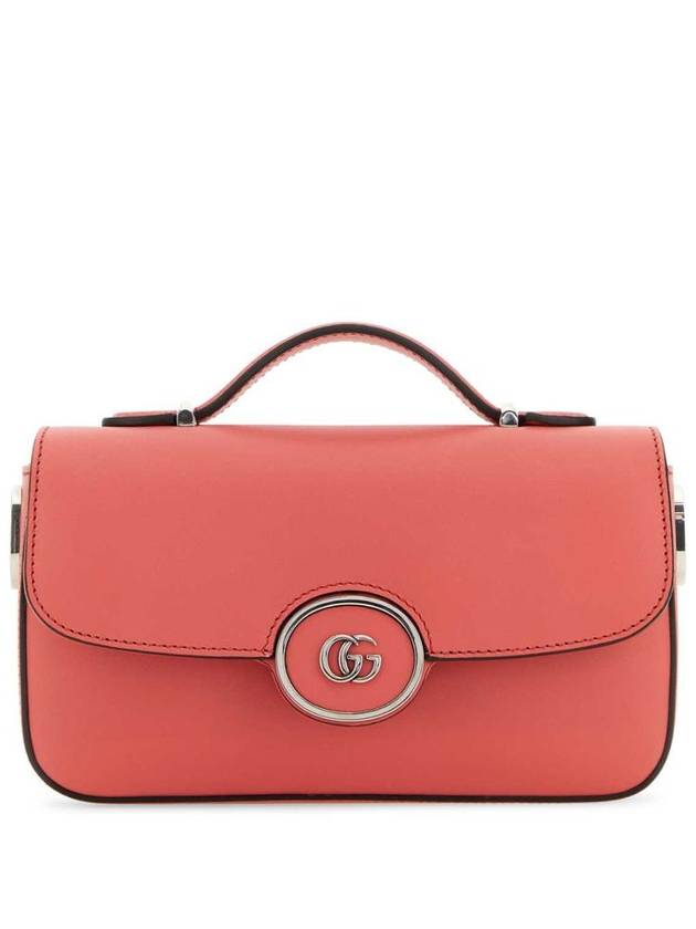 23 fw leather shoulder bag WITH FRONTAL GG logo 739722AABSG6701 B0650456008 - GUCCI - BALAAN 2