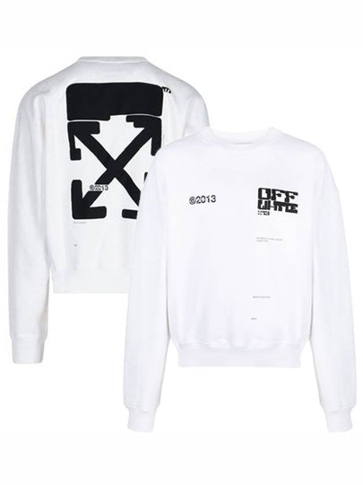 Tech Marker Sweatshirt White - OFF WHITE - BALAAN 2