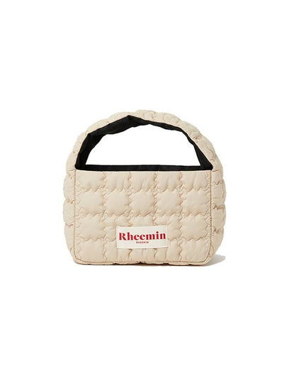 Biscuit Quilted Big Nugget Tote Bag Beige - RHEEMIN - BALAAN 2