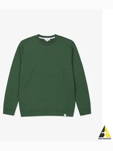 Bone Classic Sweatshirt Dartmouth Green N2012758112 - NORSE PROJECTS - BALAAN 1