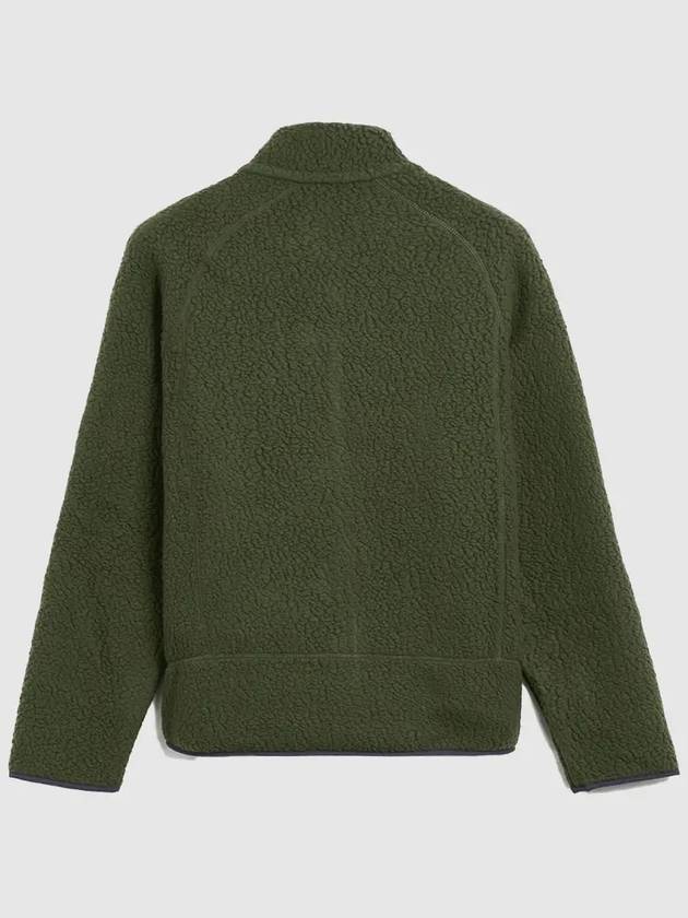 Fleece Retro Zip-Up Jacket Green - PATAGONIA - BALAAN 3