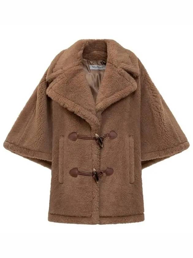 Shearling Cape Brown - MAX MARA - BALAAN 2