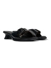 Dina Leather Heel Slippers Black - CAMPER - BALAAN 2