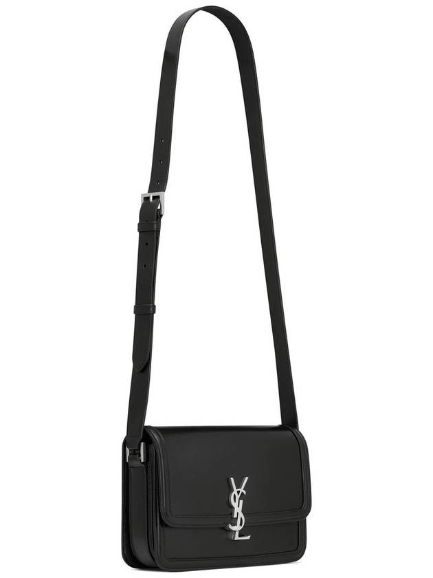 Men's Solferino Medium Satchel Cross Bag Black - SAINT LAURENT - BALAAN 5