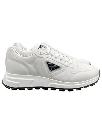 Prax 1 Re-Nylon Low Top Sneakers White - PRADA - BALAAN 2