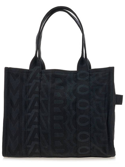 Women's Outline Monogram Tote Bag Black - MARC JACOBS - BALAAN 2