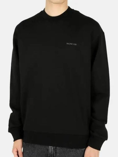 Men s Mini Lettering Logo Sweatshirt 8G00019 80451 999 271430 1062507 - MONCLER - BALAAN 1