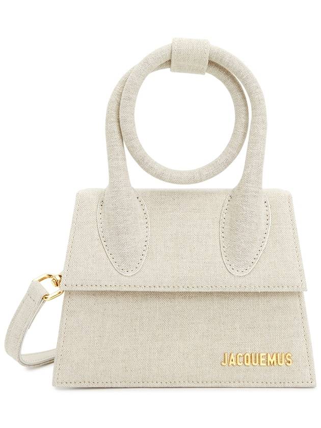 Le Chiquito Noeud Coiled Tote Bag Light Greige - JACQUEMUS - BALAAN 2