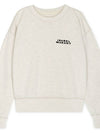 Shard Logo Print Sweatshirt Ecru - ISABEL MARANT - BALAAN 4