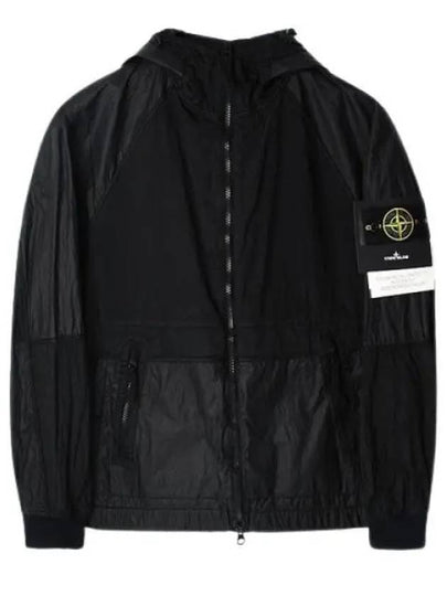 Nylon Metal Watro-TC Hooded Jacket Black - STONE ISLAND - BALAAN 2