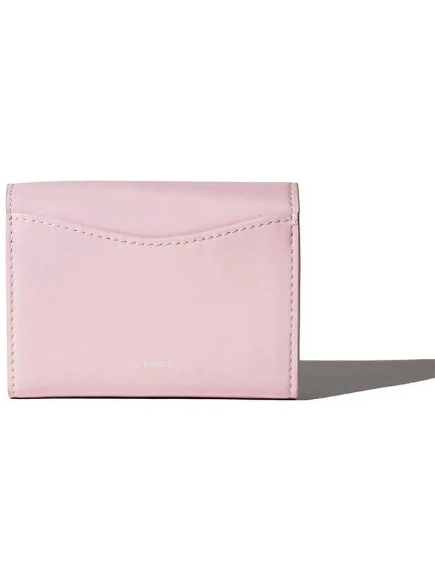 Dot two pocket coin business card card wallet baby pink - LE MASQUE - BALAAN 4