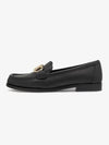 Women's Rolo Gancini Loafers Black - SALVATORE FERRAGAMO - BALAAN 2