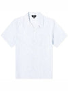 Lloyd Short Sleeve Shirt White - A.P.C. - BALAAN 2