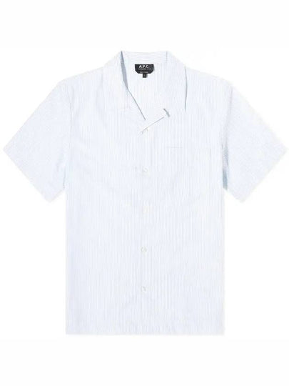 Lloyd Short Sleeve Shirt White - A.P.C. - BALAAN 2