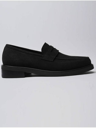 Dylan suede penny loafer SBK - FLAP'F - BALAAN 1