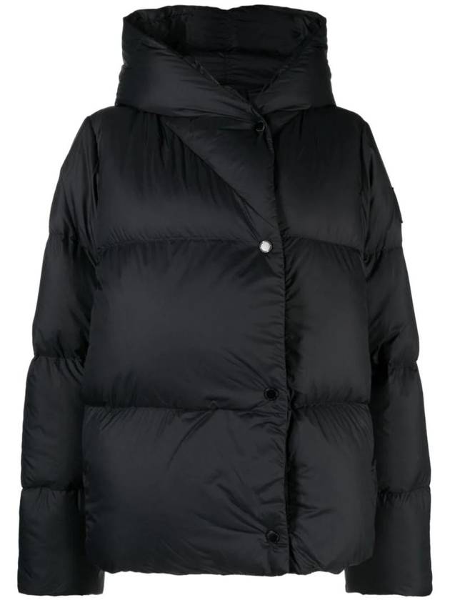 Rhoda Hooded Padding Jacket Black - CANADA GOOSE - BALAAN 1