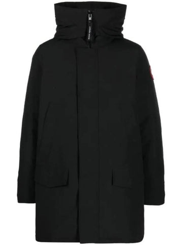 Shadow Project Langford Down Padding Parka Black - CANADA GOOSE - BALAAN 1