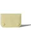 Dot compact business card card wallet Pale Lemon - LE MASQUE - BALAAN 3