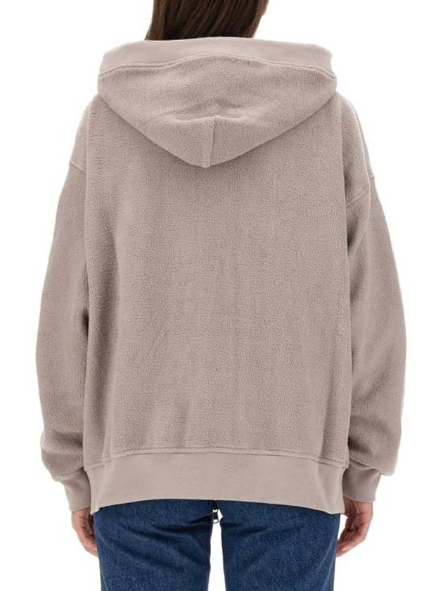 ORB Logo Organic Cotton Zip-Up Hoodie Grey Mink - VIVIENNE WESTWOOD - BALAAN 8