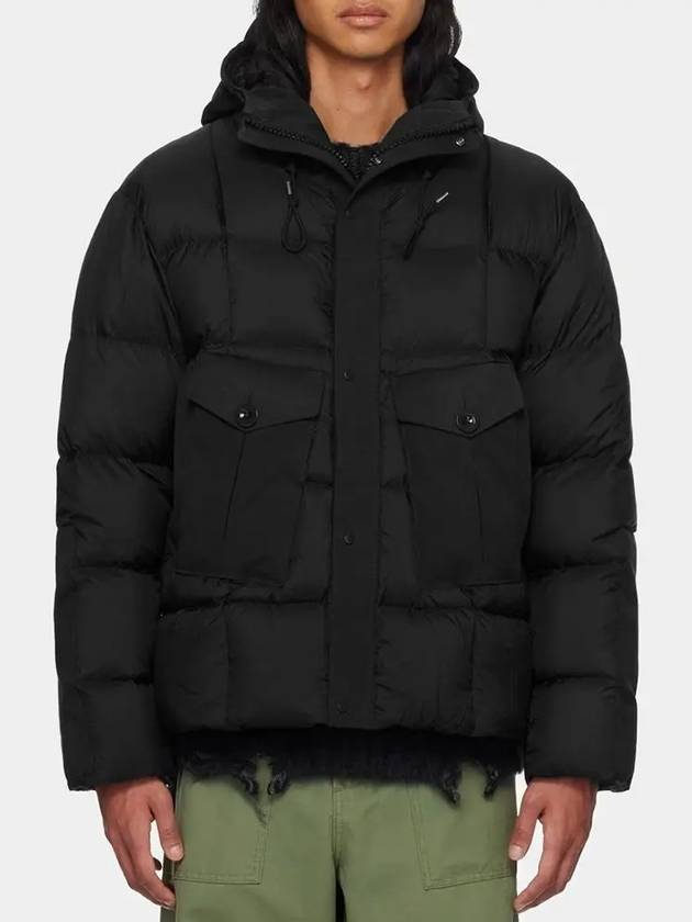 Tempest Combo Down Jacket Black - TEN C - BALAAN 2