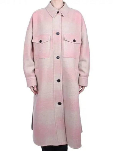 Women s Pontage Wool Coat Light Pink MA0018FA B1D05E 40LK 271054 1119938 - ISABEL MARANT - BALAAN 1