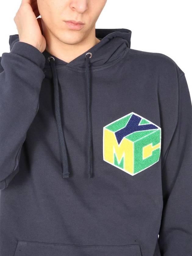 Ymc Trugoy Hooded Sweatshirt - YMC - BALAAN 4