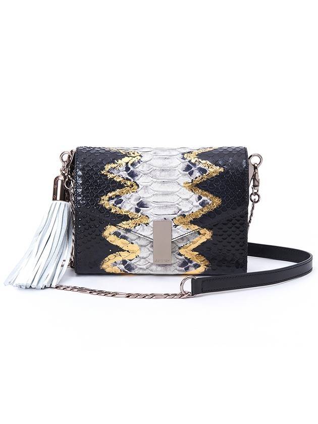 Aisha Mini x Body Zeus Cross Bag Black - DONIRAY - BALAAN 1