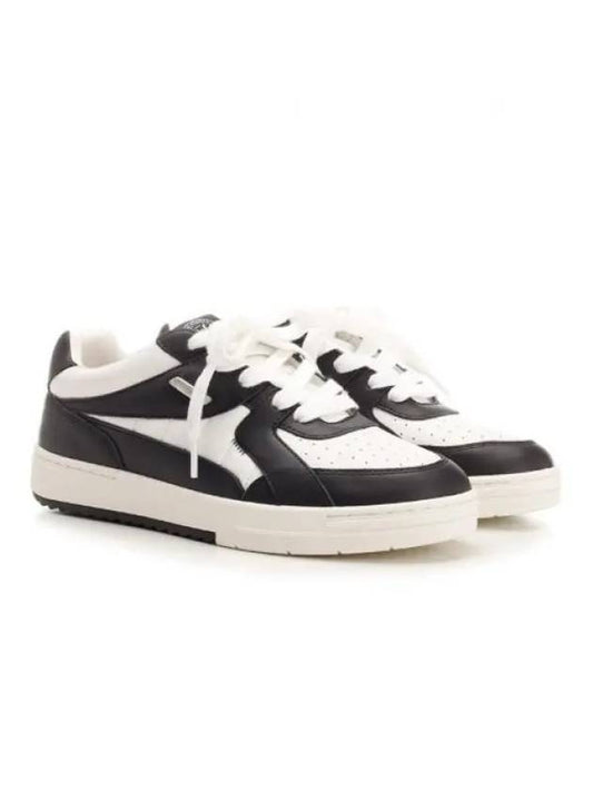 University Low-Top Sneakers White Black - PALM ANGELS - BALAAN 1