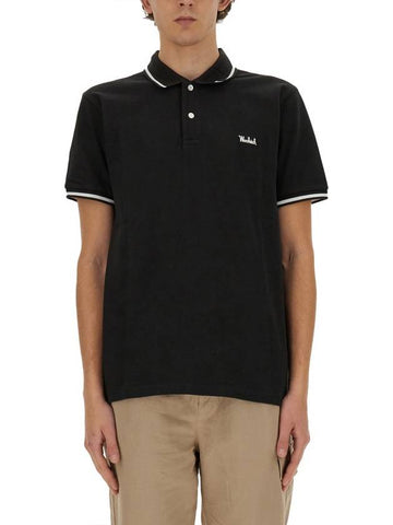 POLO WITH LOGO - WOOLRICH - BALAAN 1